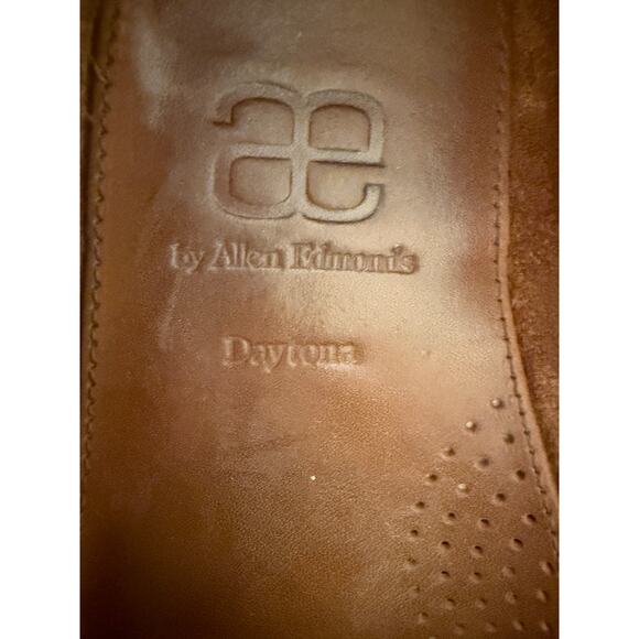 Allen Edmonds Daytona Brown Leather Driving Moccasin Loafers Slip-On Men’s 9.5 main image 11